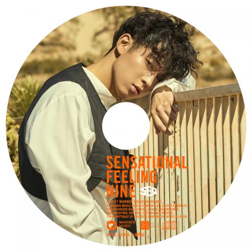 JAPAN 1st AL「Sensational Feeling Nine」ピクチャーレーベル盤（ダウォン盤）（CD）
