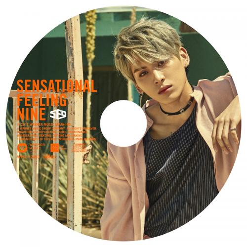 JAPAN 1st AL「Sensational Feeling Nine」ピクチャーレーベル盤（テヤン盤）（CD）