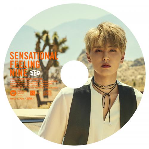 JAPAN 1st AL「Sensational Feeling Nine」ピクチャーレーベル盤（ジェユン盤）（CD）
